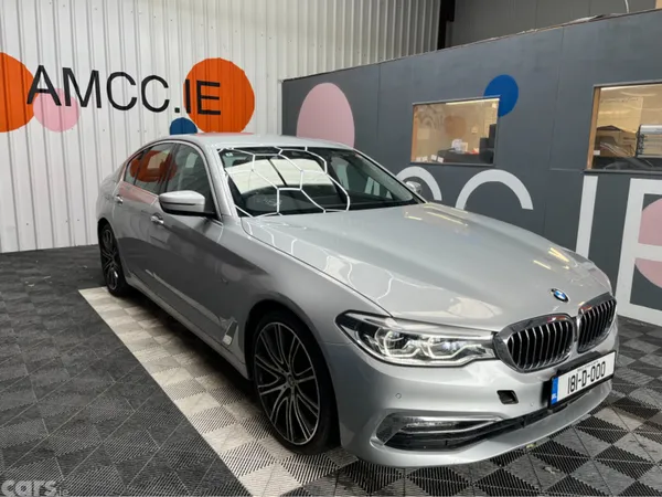 BMW 5-Series Saloon, Diesel, 2018, White