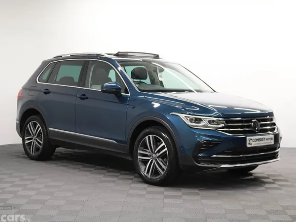 Volkswagen Tiguan SUV, Petrol Hybrid, 2023, Blue