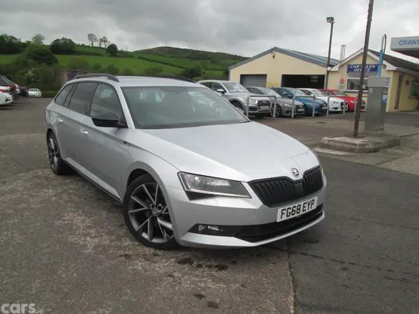 Skoda Superb Estate, Diesel, 2018, Silver