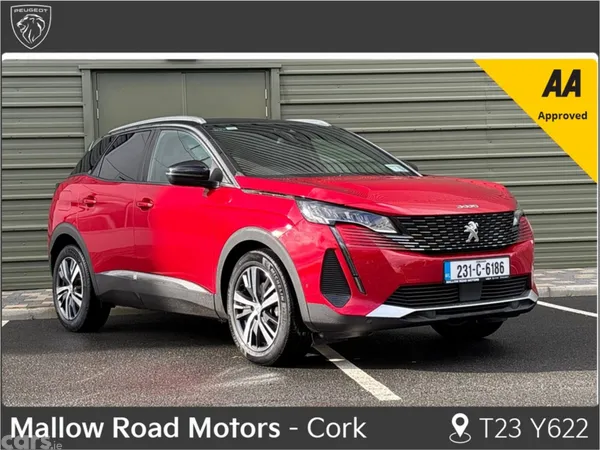Peugeot 3008 SUV, Diesel, 2023, Red