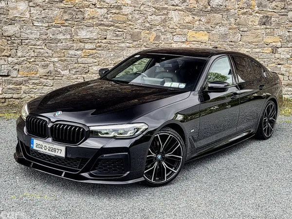 BMW 5-Series Saloon, Diesel, 2020, Black