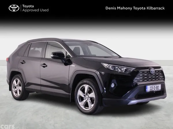 Toyota RAV4 SUV, Petrol Hybrid, 2022, Black