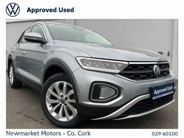 Volkswagen T-Roc SUV, Petrol, 2024, Silver