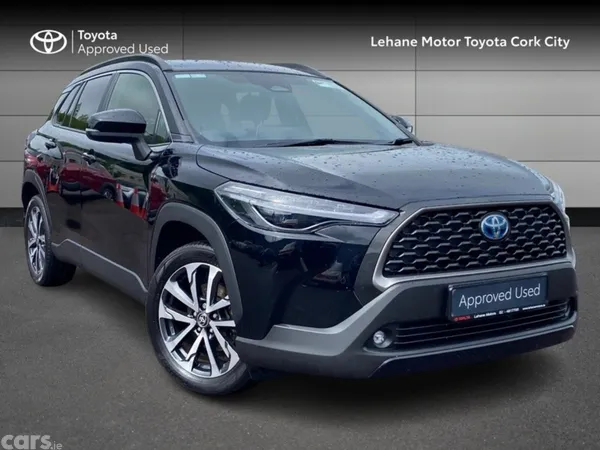 Toyota Corolla Cross SUV, Petrol Hybrid, 2024, Black