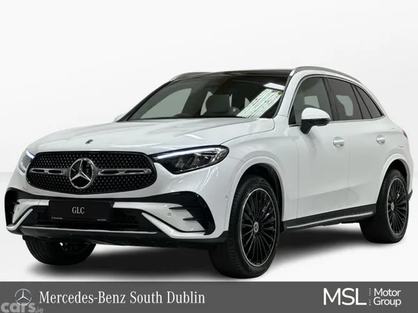 Mercedes-Benz GLC SUV, Diesel Plug-in Hybrid, 2026, White