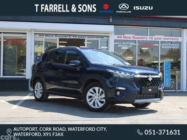 Suzuki SX4 S-Cross Hatchback, Petrol Hybrid, 2027, Blue