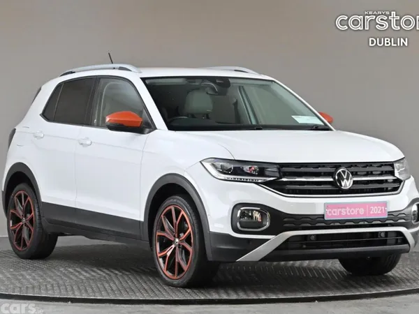Volkswagen T-Cross SUV, Petrol, 2021, White