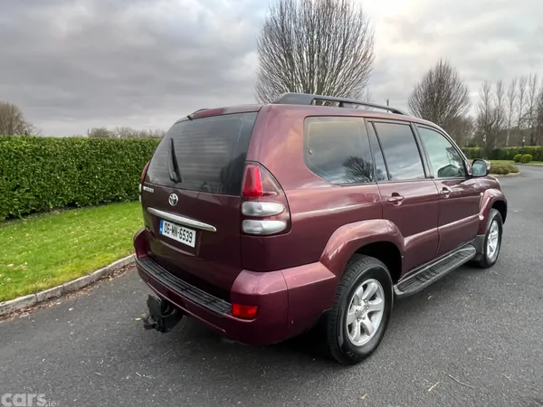 Toyota Land Cruiser SUV, Diesel, 2006, Red