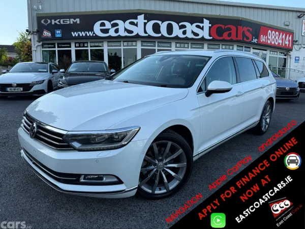 Volkswagen Passat Estate, Diesel, 2018, White