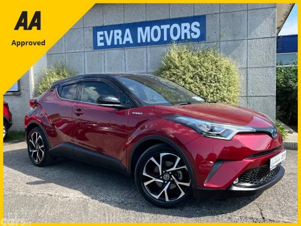 Toyota C-HR SUV, Petrol Hybrid, 2019, Red