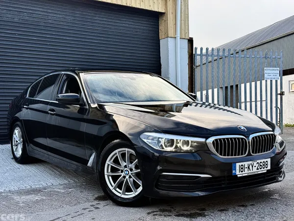 BMW 5-Series Saloon, Diesel, 2018, Black