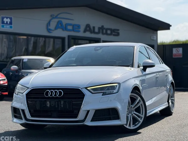 Audi A3 Saloon, Petrol, 2018, White