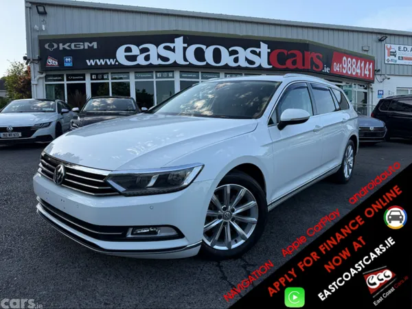 Volkswagen Passat Estate, Diesel, 2018, White