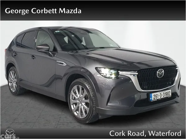 Mazda CX-60 SUV, Petrol Plug-in Hybrid, 2026, Grey