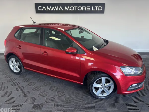 Volkswagen Polo Hatchback, Petrol, 2016, Red