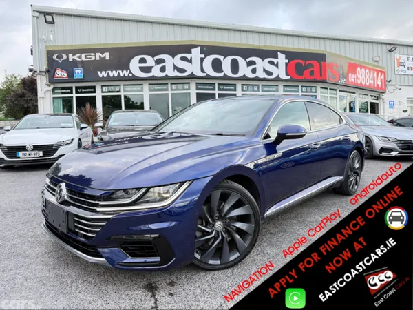 Volkswagen Arteon Saloon, Petrol, 2017, Blue