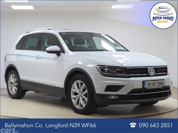 Volkswagen Tiguan SUV, Diesel, 2019, White