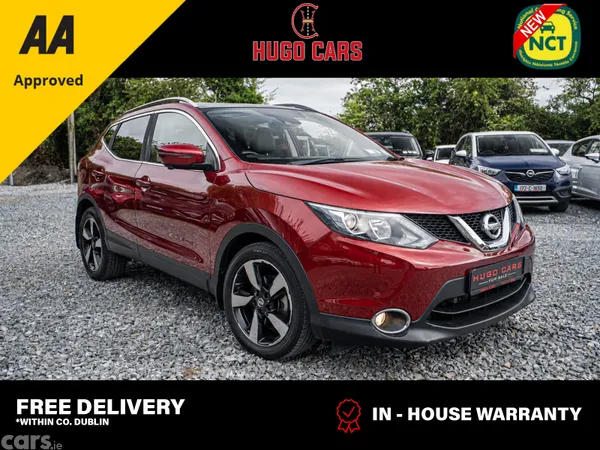 Nissan Qashqai Hatchback, Petrol, 2016, Red