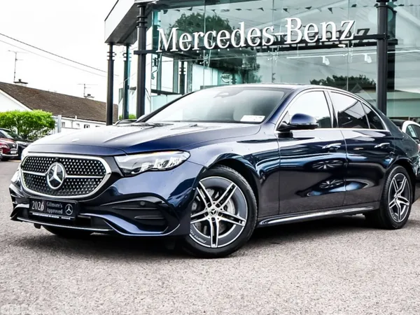 Mercedes-Benz E-Class Saloon, Diesel Plug-in Hybrid, 2026, Blue