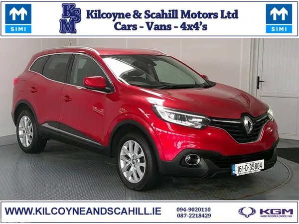 Renault Kadjar SUV, Diesel, 2016, Red
