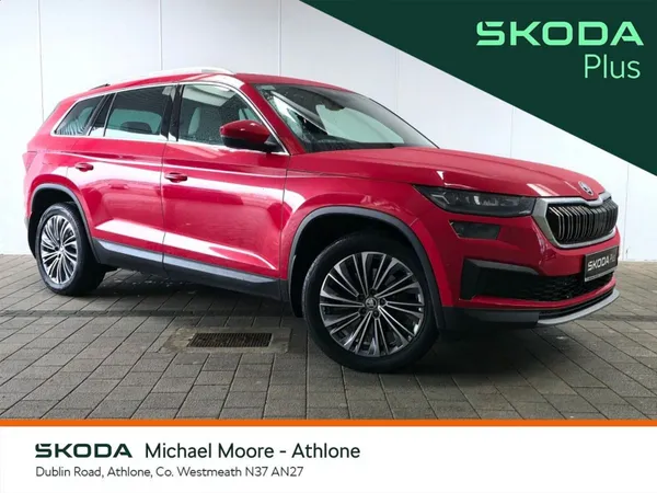 Skoda Kodiaq SUV, Diesel, 2024, Red