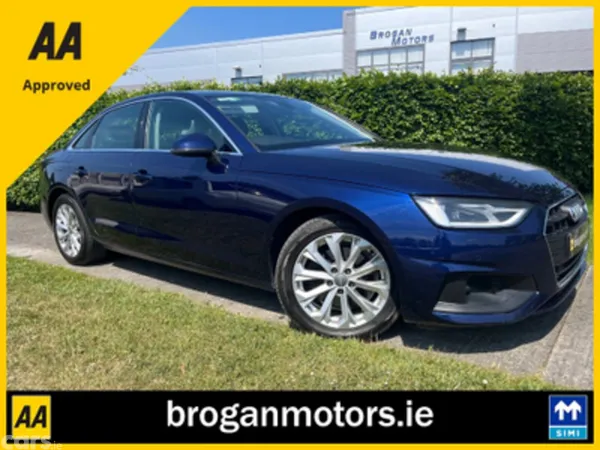 Audi A4 Saloon, Diesel, 2020, Blue