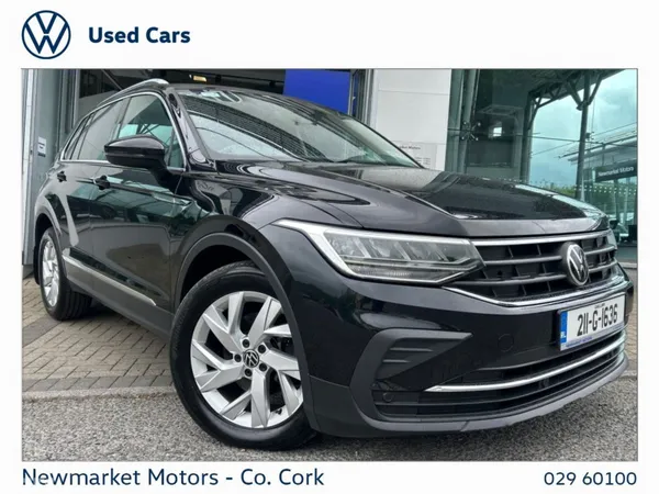 Volkswagen Tiguan SUV, Petrol, 2021, Black