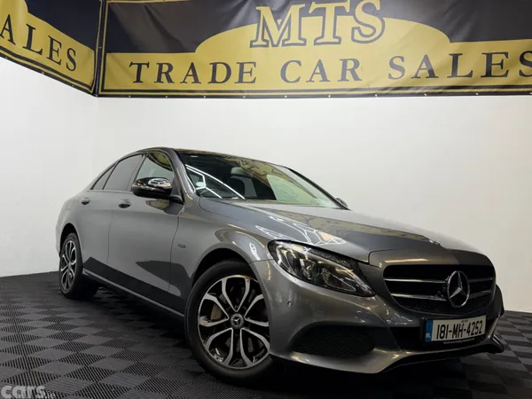 Mercedes-Benz C-Class Saloon, Petrol Plug-in Hybrid, 2018, Grey