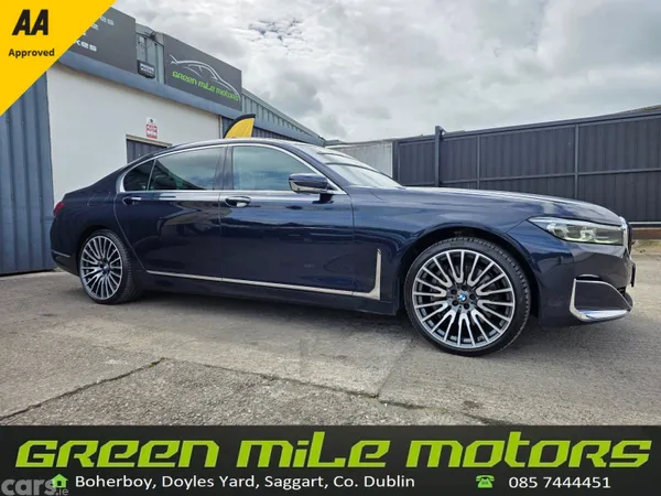 BMW 7-Series Saloon, Petrol Plug-in Hybrid, 2020, Blue