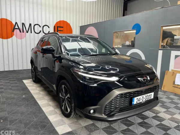 Toyota Corolla Cross SUV, Petrol Hybrid, 2024, Black