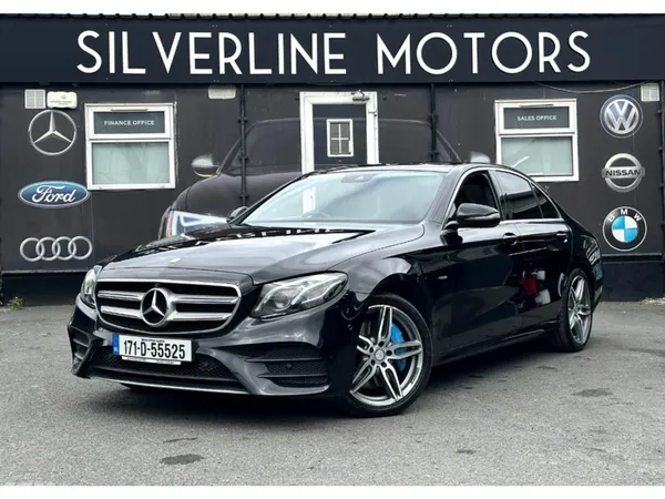 Mercedes-Benz E-Class Saloon, Petrol Plug-in Hybrid, 2017, Black