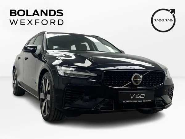 Volvo V60 Estate, Petrol Plug-in Hybrid, 2026, Black