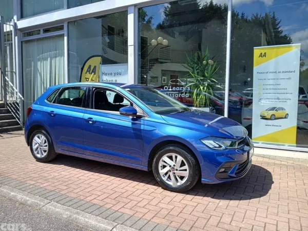 Volkswagen Polo Hatchback, Petrol, 2023, Blue