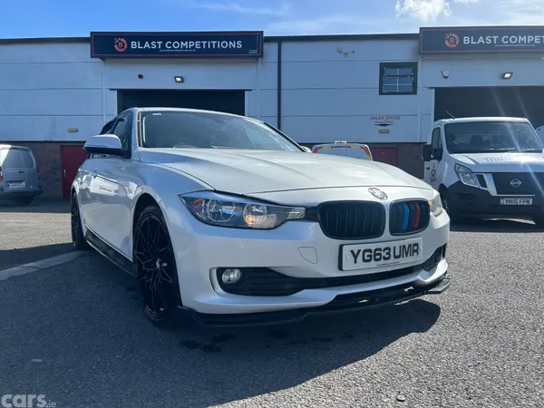 BMW 3-Series Saloon, Diesel, 2013, White