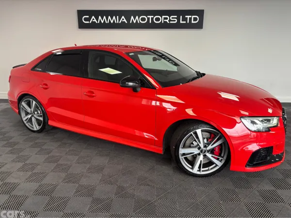 Audi RS3 Saloon, Petrol, 2018, Red