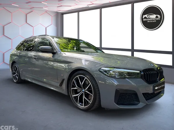 BMW 5-Series Estate, Diesel, 2021, Grey