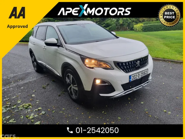 Peugeot 5008 MPV, Petrol, 2020, White