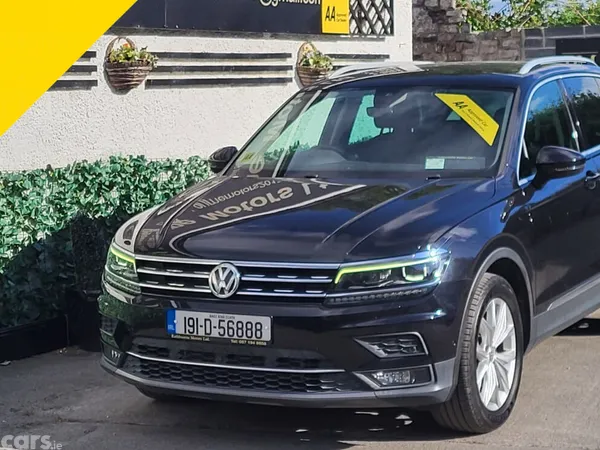Volkswagen Tiguan SUV, Diesel, 2019, Black