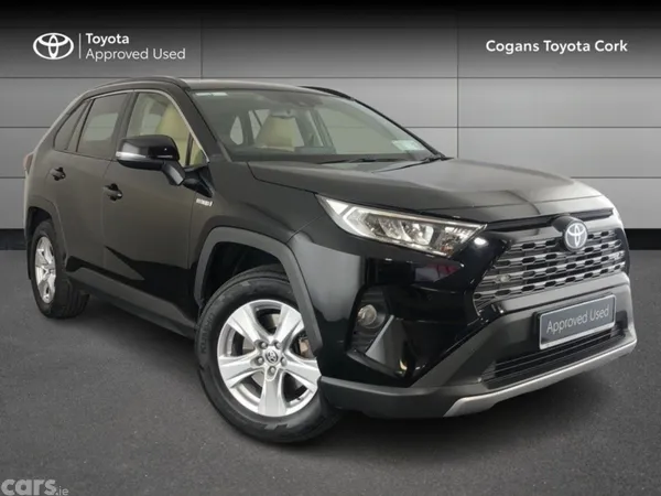 Toyota RAV4 SUV, Petrol Hybrid, 2021, Black