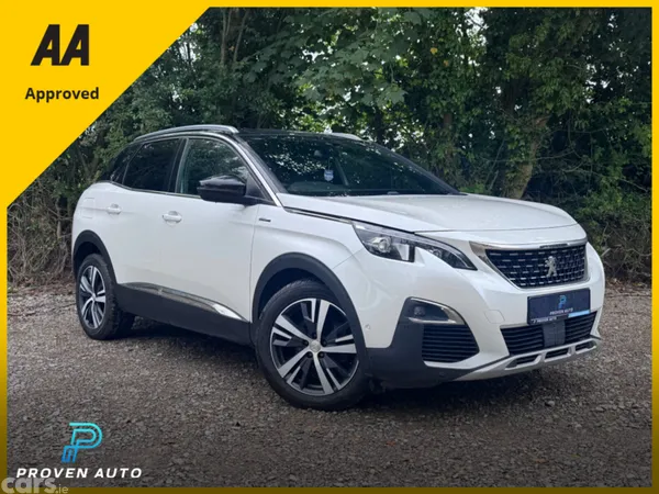 Peugeot 3008 MPV, Diesel, 2017, White