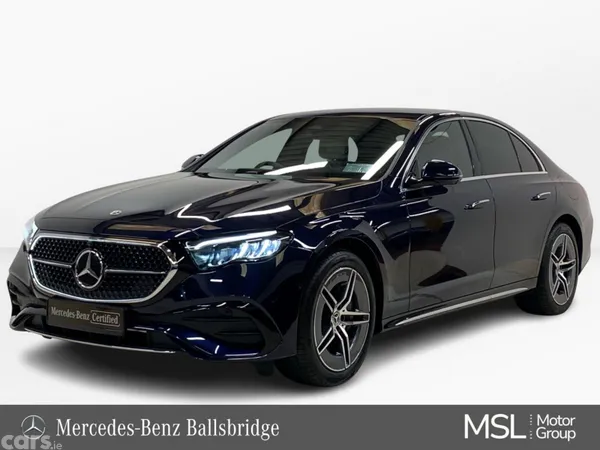 Mercedes-Benz E-Class Saloon, Diesel Plug-in Hybrid, 2026, Blue