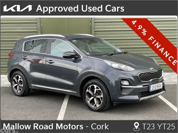 Kia Sportage MPV, Diesel Hybrid, 2021, Grey