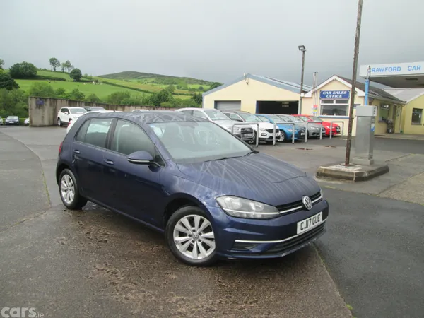 Volkswagen Golf Hatchback, Diesel, 2017, Blue
