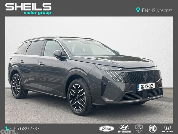 Peugeot 5008 MPV, Petrol, 2026, Grey