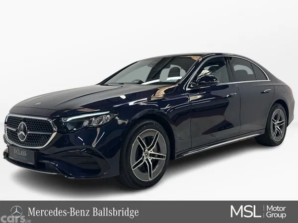 Mercedes-Benz E-Class Saloon, Petrol Plug-in Hybrid, 2026, Blue