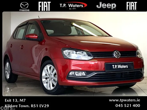 Volkswagen Polo Hatchback, Petrol, 2017, Red