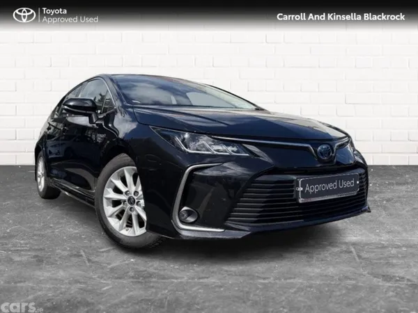Toyota Corolla Saloon, Petrol Hybrid, 2022, Black