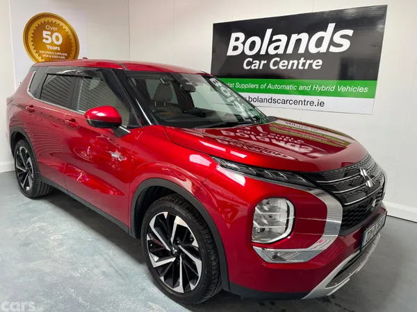Mitsubishi Outlander SUV, Petrol Plug-in Hybrid, 2022, Red