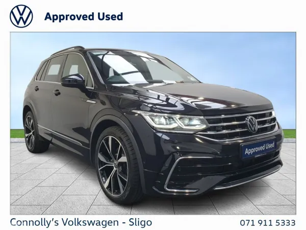 Volkswagen Tiguan SUV, Diesel, 2024, Black