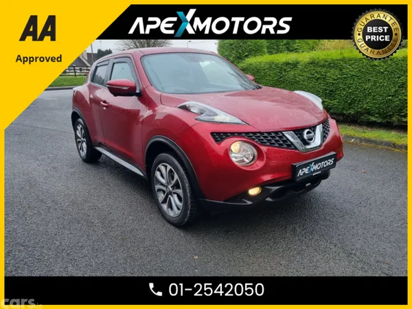 Nissan Juke Hatchback, Petrol, 2017, Red